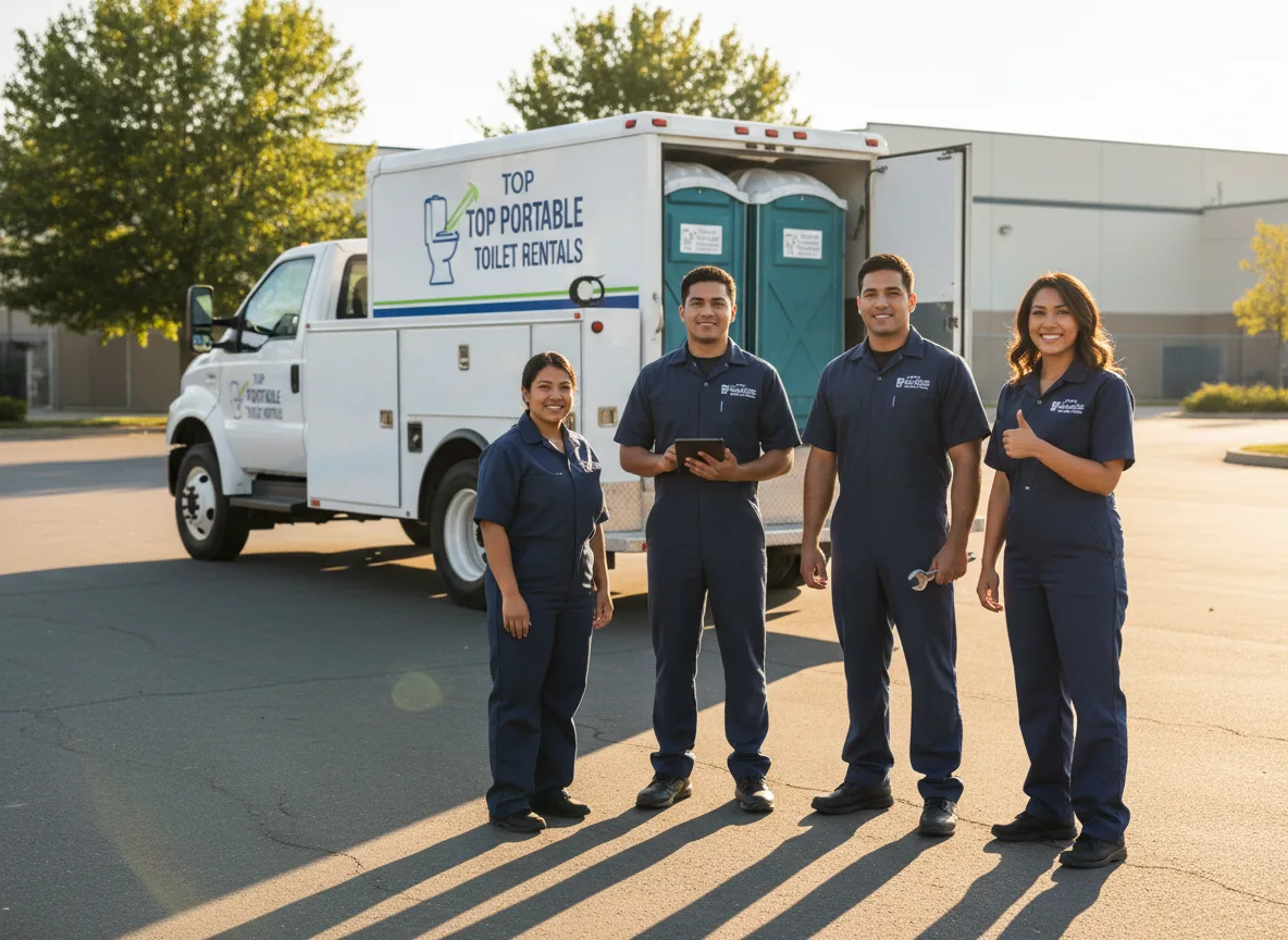 Short Term Porta Potty Rental company in Long Island, KS